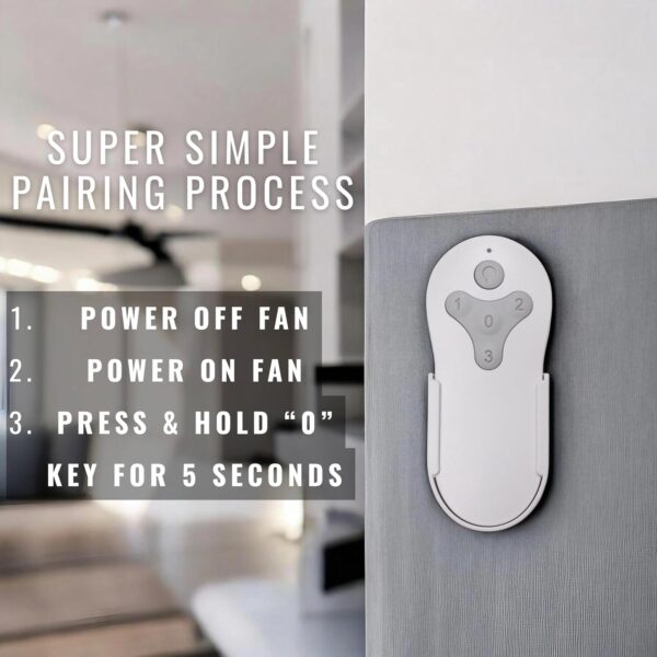 TR214D Fan Remote install guide