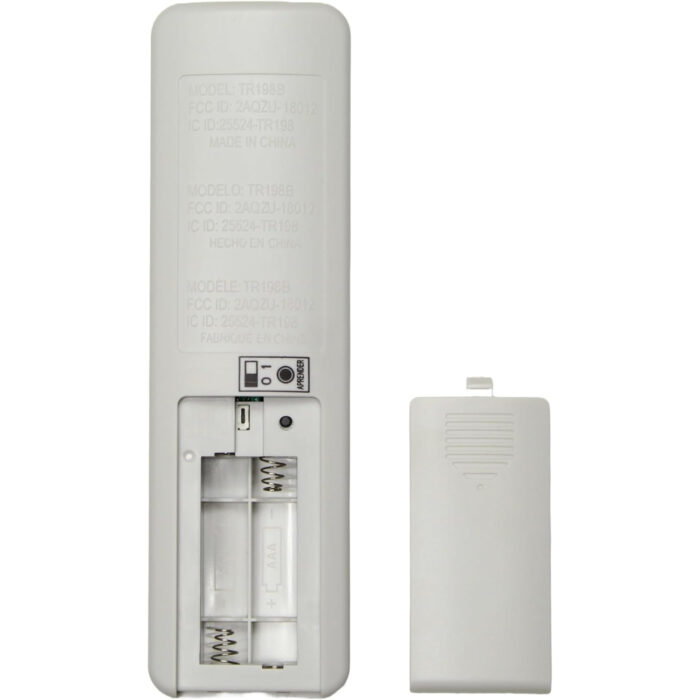 25524-TR198 White Fan Remote Instructions