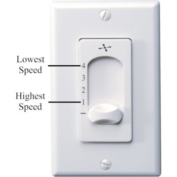 27181 Ceiling Fan Wall Control Speeds