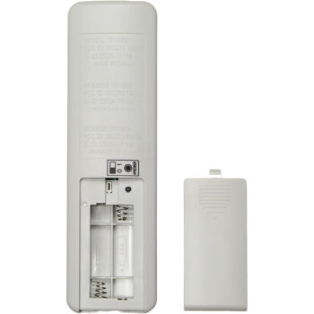 UC7225T White Fan Remote Back