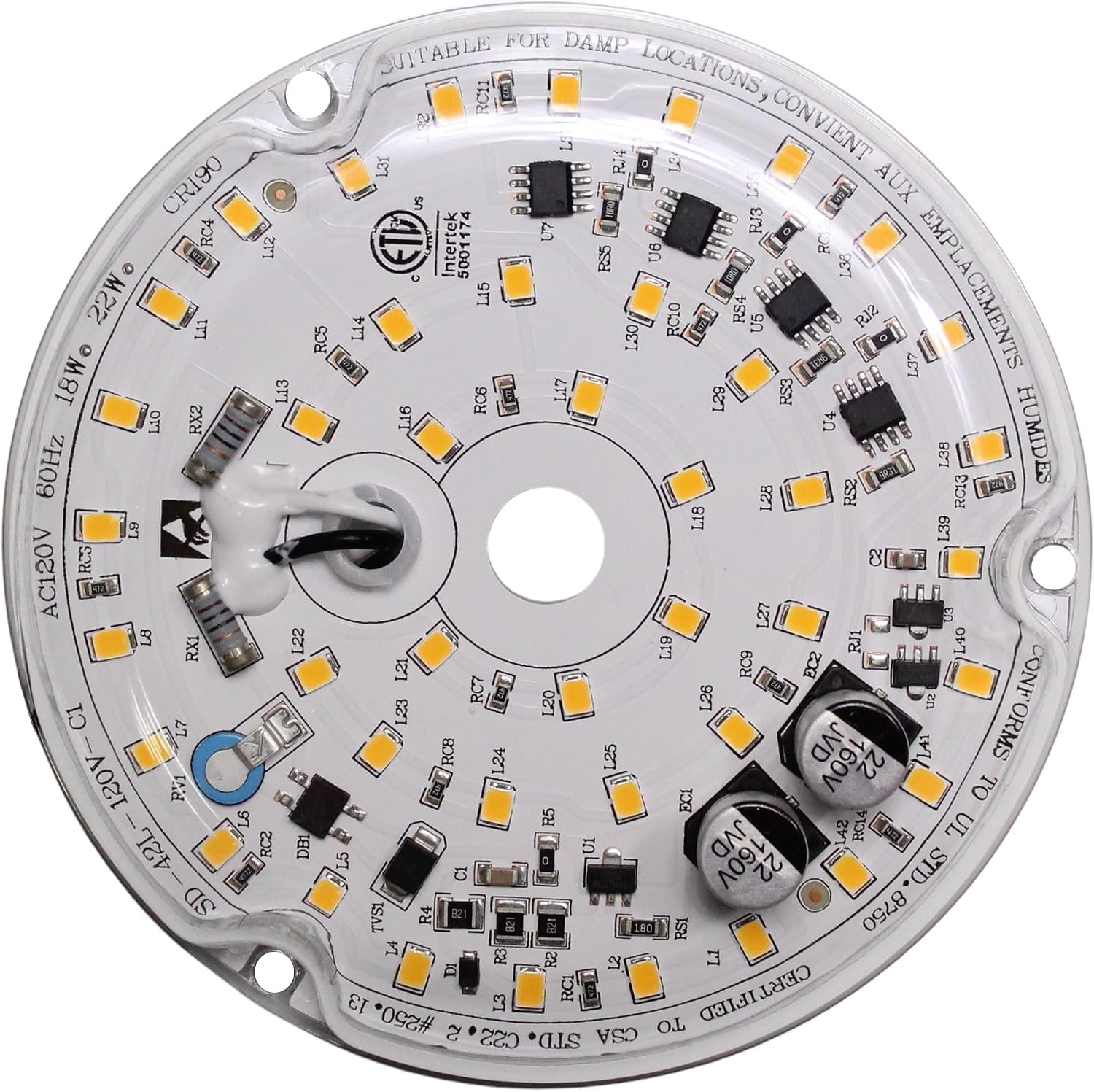00729 Fan LED Light Kit