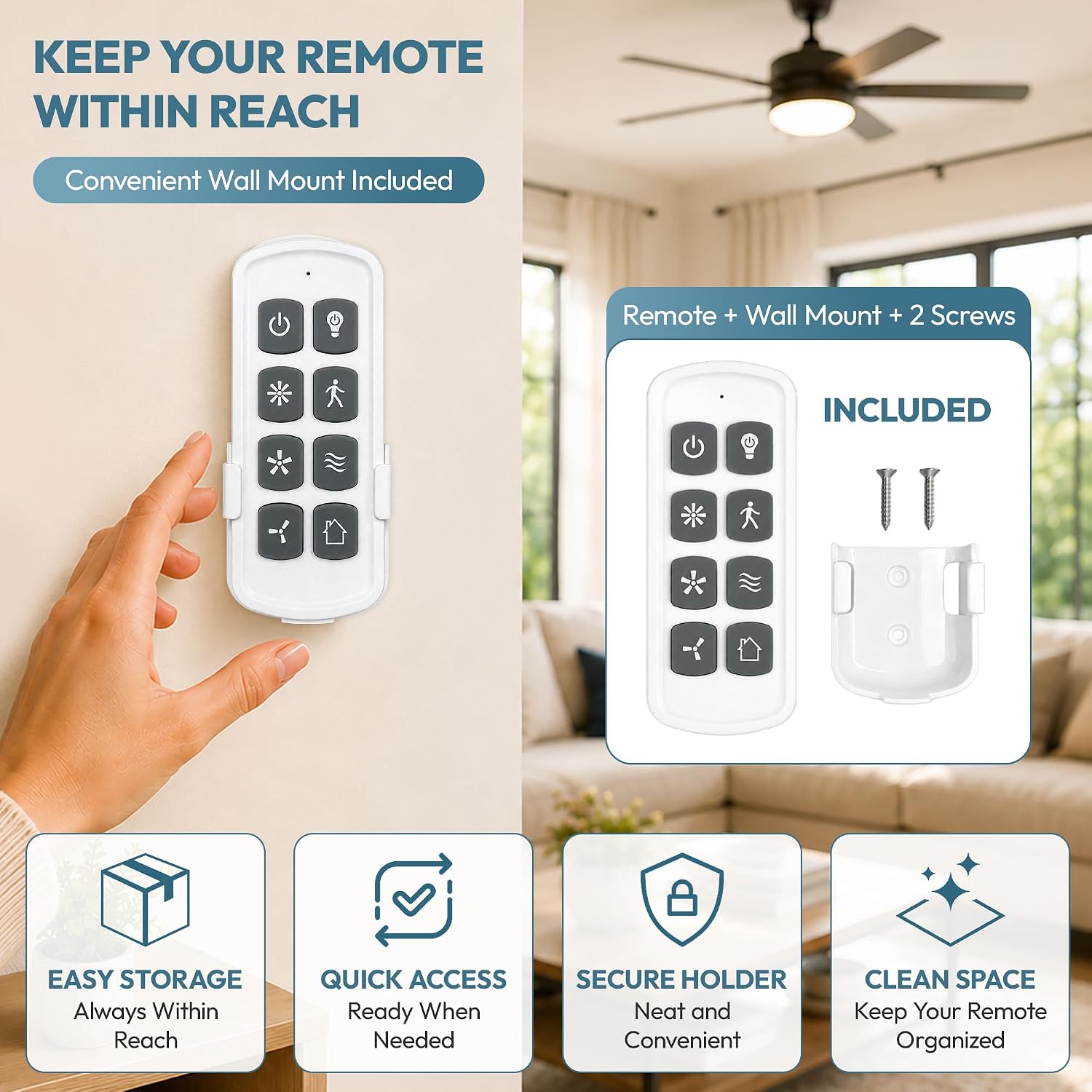 2AWB7-RT36A Fan Remote