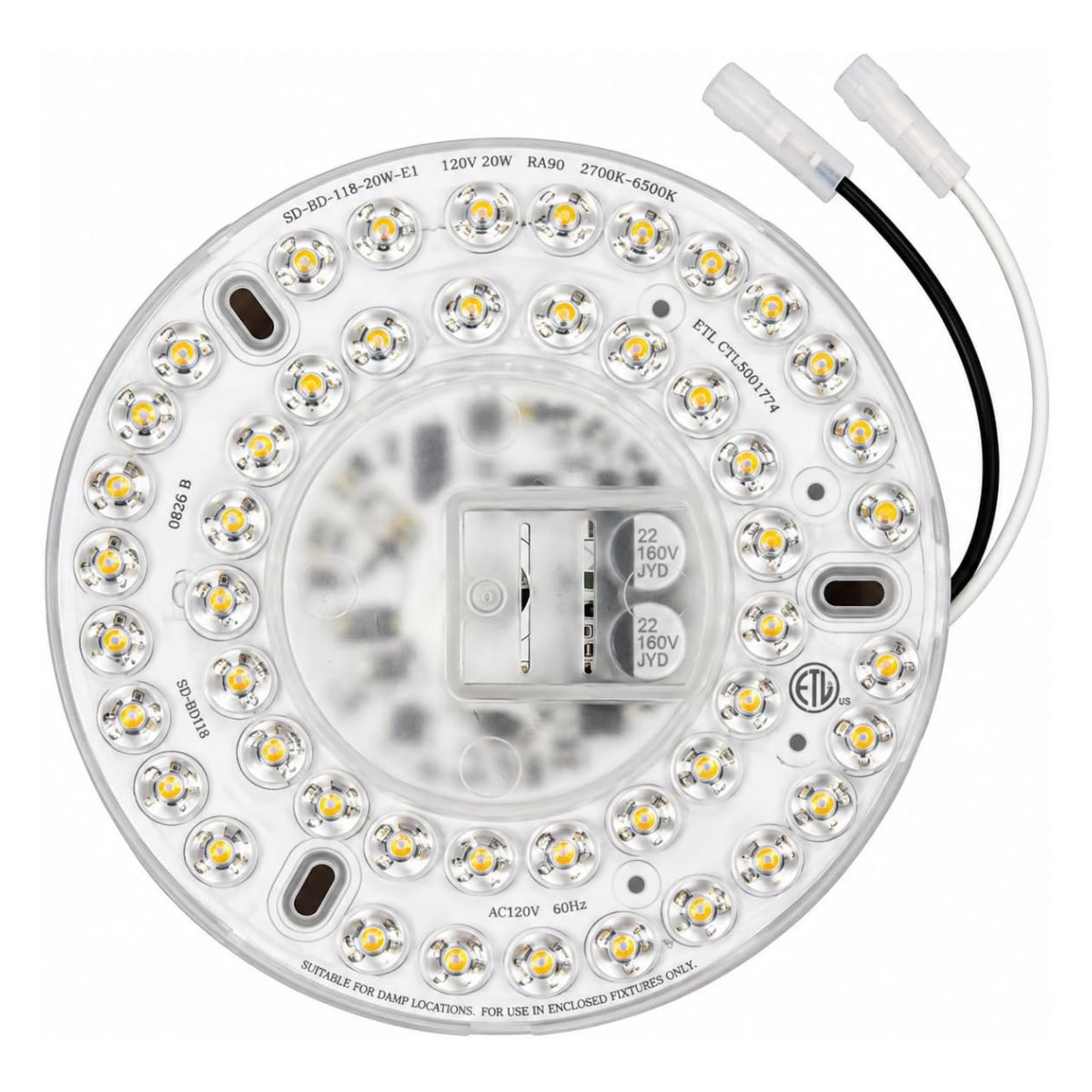 CAL44BNK5L Fan LED Light Kit