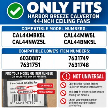 CAL44MW5L Fan LED Light Kit