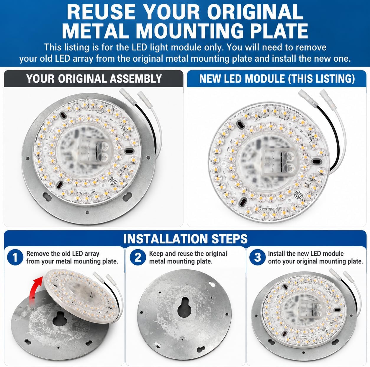 CAL52BNK5LRX Fan LED Light Kit