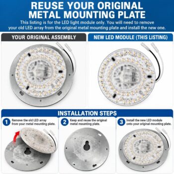CAL52WW5LR Fan LED Light Kit