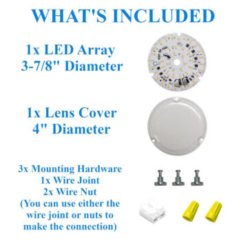 SW1422 MWH Fan LED Light Kit