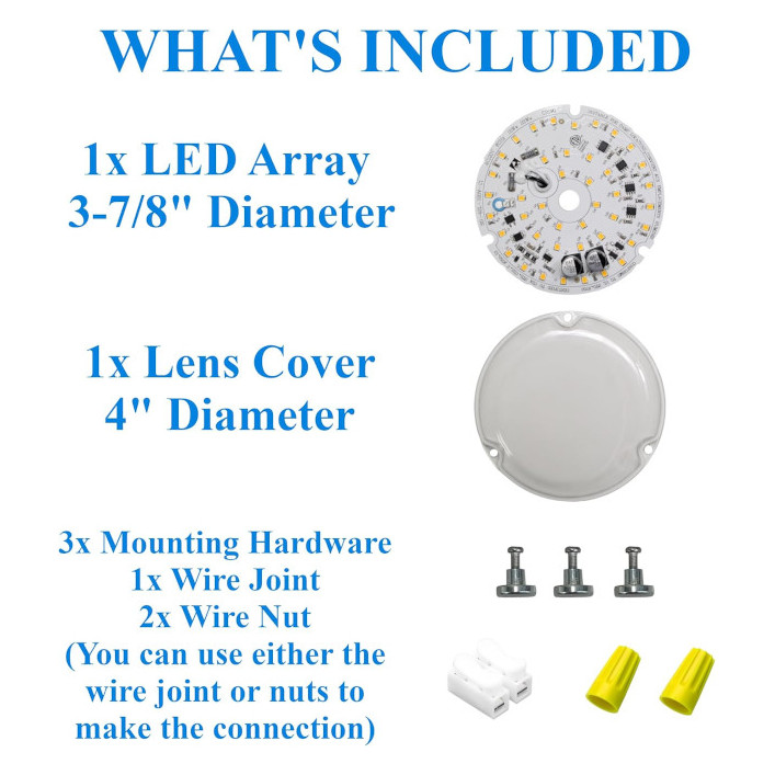 SW1422MBK Fan LED Light Kit
